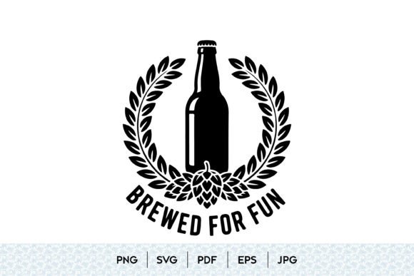 Brewed for Fun Beer SVG
