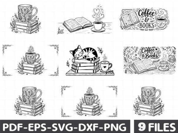Coffee Books SVG Bundle Review