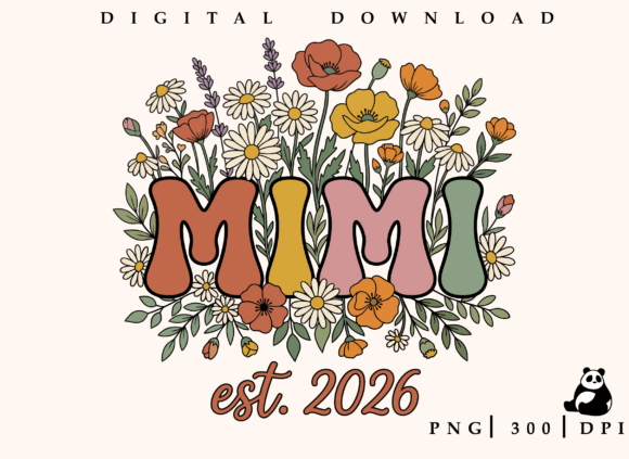 Floral Mama Mimi Png Mama Png