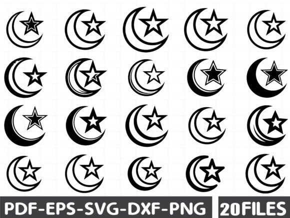Moon and Stars Svg Review