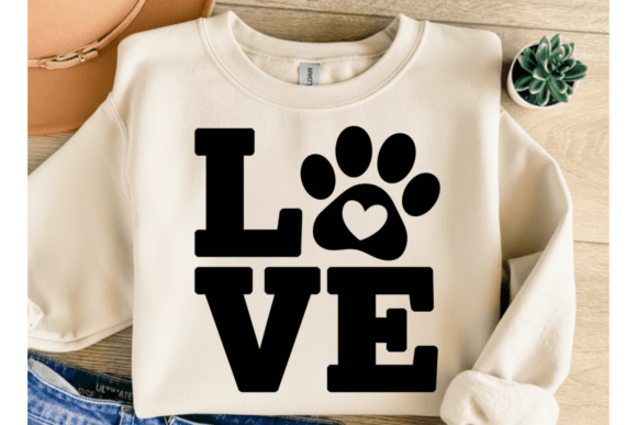 Paw Print Quote Animal Lover PNG SVG