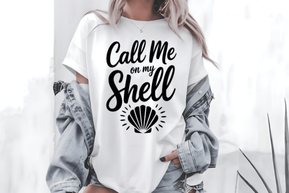 Shell Quote PNG Beach Shirt SVG