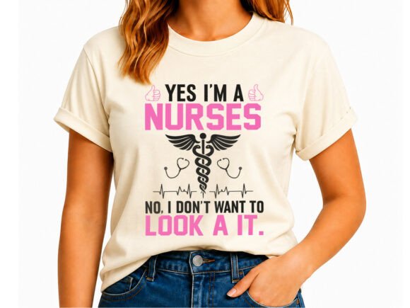 Yes I'm a Nurse SVG Funny Nurse Quote